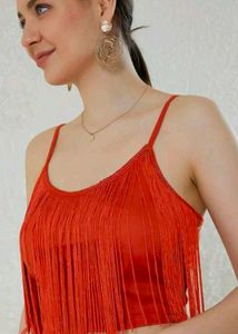 Fringe Crop Top