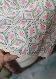 Cotton Printed Kurta Set With Dupatta