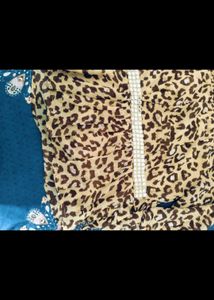 Leopard Print Blouse