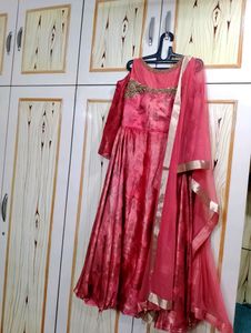 Gown With Dupatta