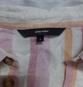 Striped Pole Top With Coller