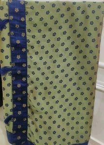 Elegant Yellow &amp; Green Saree