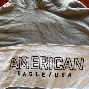 American Eagle Gray Hoodie