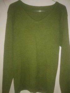 Green Knit Sweater