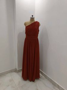 chiffon gown