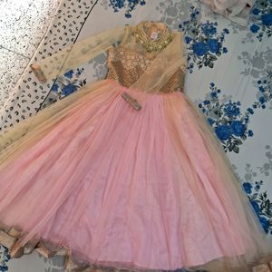 HEAVY WORK LONG GOWN FOR GIRLS