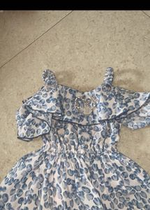 Cute Blue &amp; White Dress