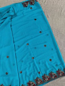 Heavy Work Saree