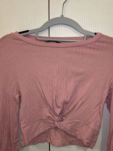 Pink Knot Top