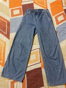 H&amp;m Blue Denim Trouser