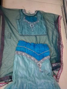 Kids Lehnga Choli With Cape