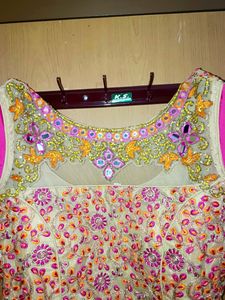 Wedding Fully Work Anarkali Worn Once