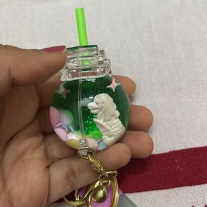 Singapore Merlion Keychain