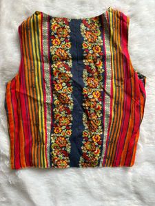 Reversable Boho Chic Paisley Vest