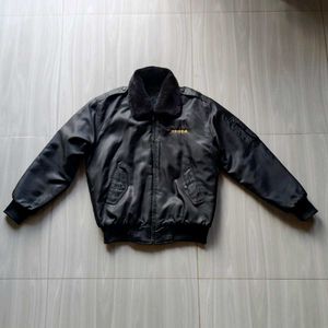 Men's Black Bomber Jacket