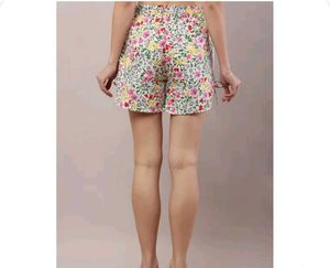 Floral Print Shorts