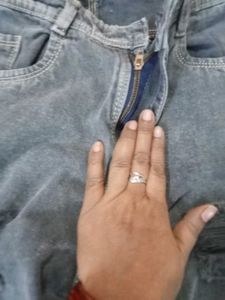 Ripped Wide Leg Jeans