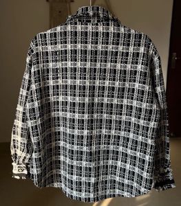 Chic Plaid Tweed Jacket