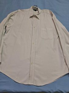 Men's White Button-Down Shirt
