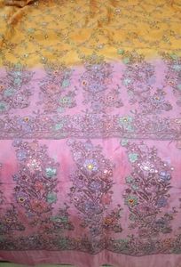 Tusser silk saree