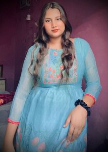 Stylish Blue Embroidered Kurta