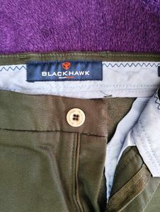 BlackHawk Olive Green Chinos - W30 - Slim Fit