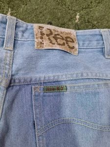 Denim Cropped Pants