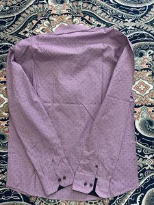 Men&#39;s Purple Patterned Shirt