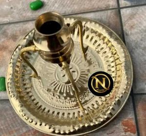 Brass Pooja Thali Set