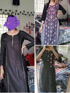 3 Black Kurti..