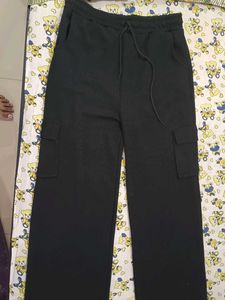 Black Cargo Sweatpants