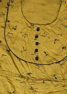 Mustard Kurti For Women...