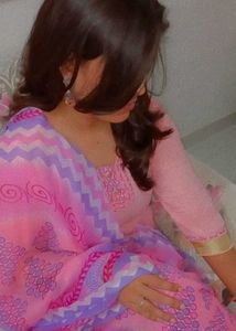 Pink Choodidar Salwar Kurta Set