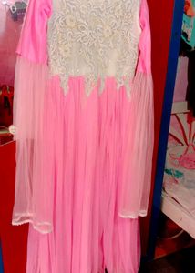 Price - 580  rs Only🥳 Long Designer Neck Work Gow
