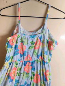 Flower Mini Dress
