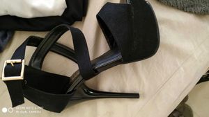 Black Platform Heels