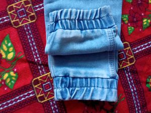 Stylish Blue Jogger Jeans