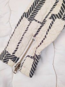 Patterned Quilted Jacket