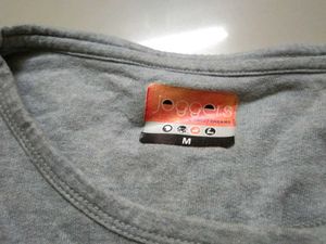 GREY CROPPED SWEATSHIRT FOR WOMEN