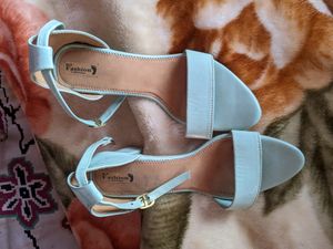 Block Strap Heels