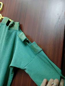 Sisley Green Embellished Top