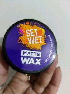 Set Wet Matte Wax