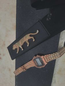Watch With Free Belt