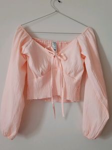 Pink Crop Top
