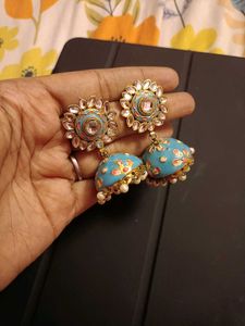 Strictly No Coin Swap Heavy Menakari Earring