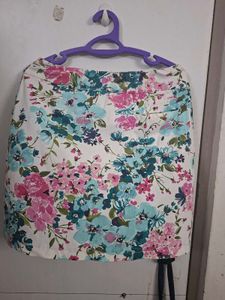 Floral Print Skirt