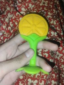 set of 4 silicone teethers for baby!..