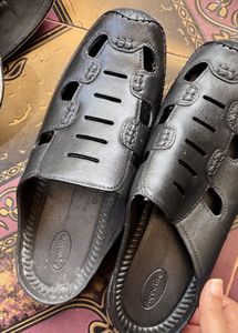 Aqualite Black loafers for men in 10