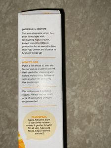 Plum ThinkDerma Alpha Arbutin 2% &amp; Hyaluronic Acid