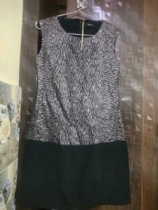 Chic Two-Tone Dress